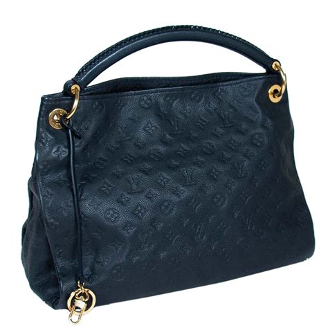 louis vuitton navy artsy monogram empreinte hobo bag|louis vuitton hobo bag size.